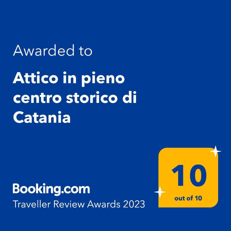 Attico In Pieno Centro Storico Di Catania Apartman Kültér fotó