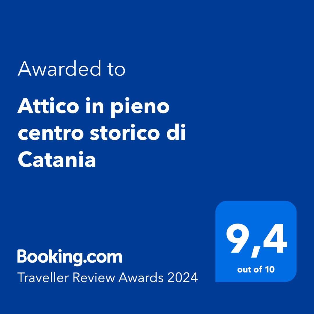 Attico In Pieno Centro Storico Di Catania Apartman Kültér fotó
